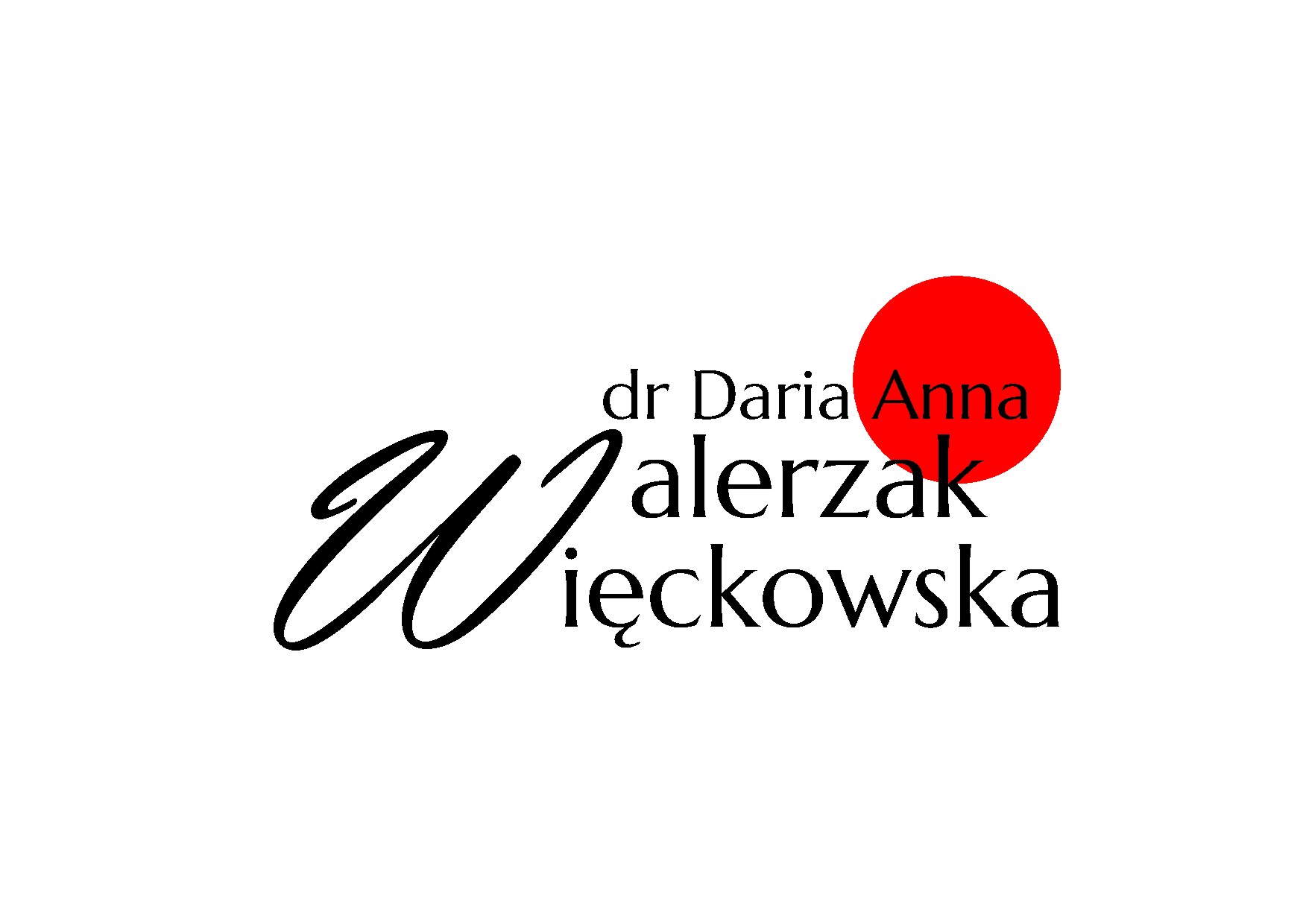 dr Daria Anna Walerzak-Więckowska